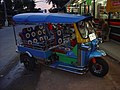 Tuk-tuk en Koh Phangan.