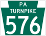 Pennsylvania Route 576 marker