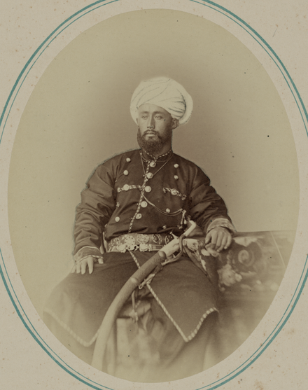 Uzbek Mulla Dzhan Turdi Ali, uncle of the Kokand Khan's older son, 19th century