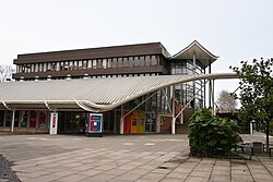 The main entrance of Student Central at the University of Hull