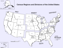 US Census Bureau Population Regions US Census geographical region map.png