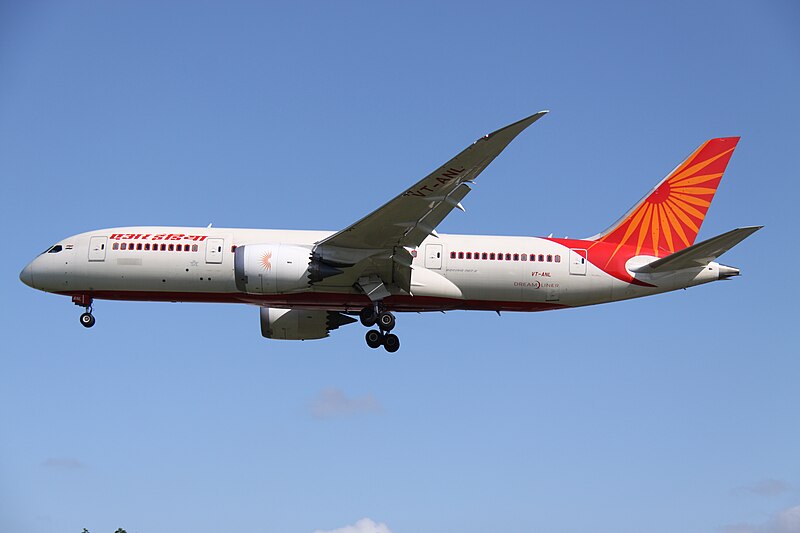 File:VT-ANL Boeing 788 Air India (13894940893).jpg