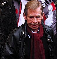 Vaclav Havel was the third recipient of the HRE Citizenship Award. V H 2010.jpg