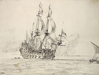 French ship <i>Thérèse</i> (1665) Ship of the line of the French Navy