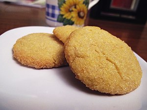 Vegan Lemon Cornmeal Cookies (7057274851)