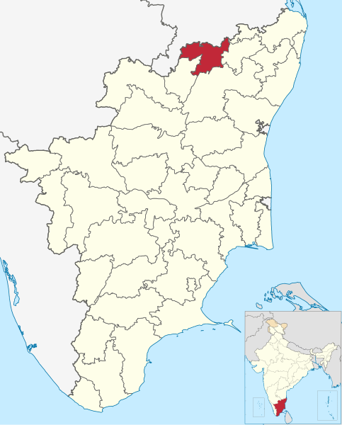 Fail:Vellore in Tamil Nadu (India).svg