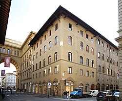 Via de' Sassetti 6 angolo via degli strozzi, Palazzo Anselmi Ristori, 01.jpg