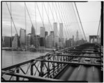 Lower Manhattan vu depuis le pont de Brooklyn.