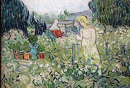 Mademoiselle Gachet au jardin, Vincent van Gogh (1890)