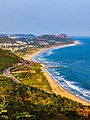 Visakhapatnam beach road from Kailsagiri hill