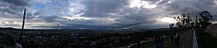 Vista panorámica desde los fuertes de Loreto y Guadalupe