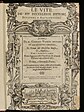 Coperta cărţii Vite de' più eccellenti architetti, pittori et scultori italiani..., ediţia 1568