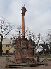 Maria column in Vroutek