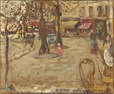 Gade i Paris, 1893 Vue de Paris