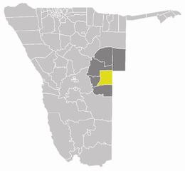 Kalahari – Localizzazione