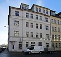 Apartment building in closed development and in a corner