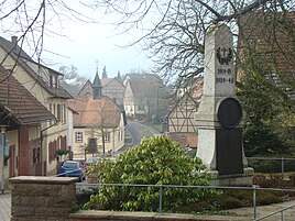 Center with memorial and chapel of St. Maria