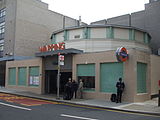 Wapping station after its conversion to London Overground