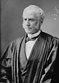 Ward Hunt US Supreme Court justice from 1873 to 1882