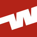 The Western Airlines "W" trademark in red on a white background