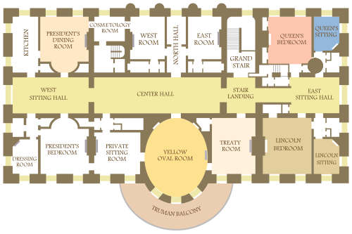 Datei White House Floorplan2 Svg Wikipedia