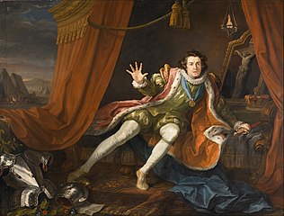 David Garrick en Richard III