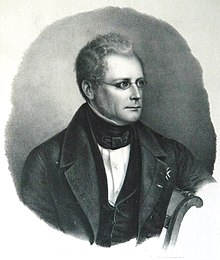 Wolf Baudissin, gezeichnet von August Grahl am 30. Januar 1839 (Quelle: Wikimedia)