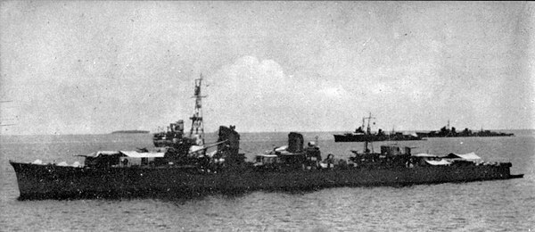 Off Rabaul, c. 1943