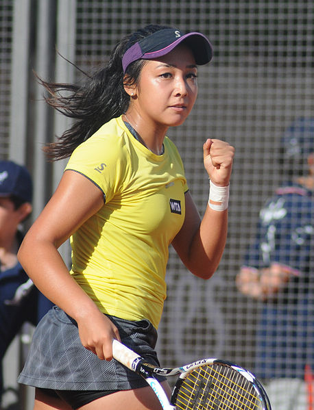 Diyas at the 2014 Italian Open