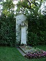 Brahmsův hrob na vídeňském centrálním hřbitově
