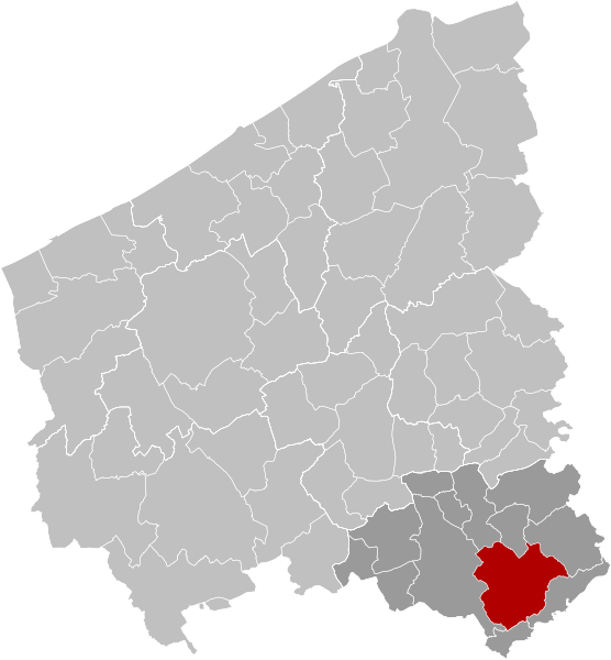 File:Zwevegem West-Flanders Belgium Map.svg