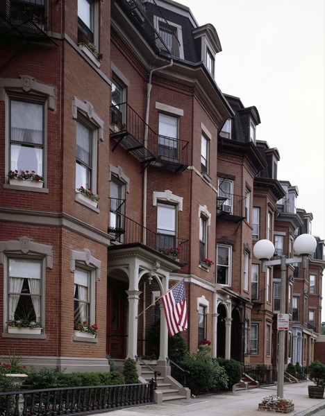 File:"Bowfront" buildings on Warren Street in South End, Boston, Massachusetts LCCN2011632397.tif