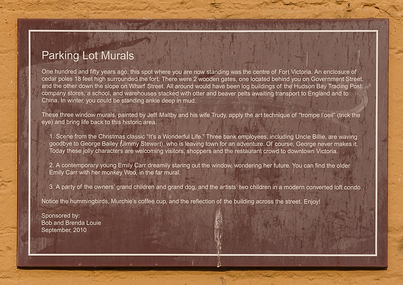 File:"Parking Lot Murals" plaque, Victoria, British Columbia, Canada 17.jpg