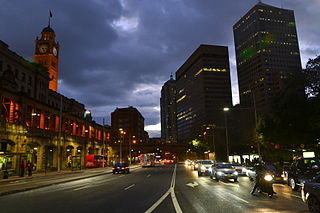<span class="mw-page-title-main">Eddy Avenue</span> Street in Sydney, Australia