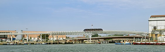 People Mover of Venice - Above the Venetian Lagoon