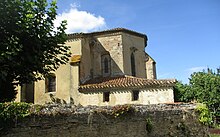 ábside de la iglesia de Loubedat