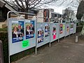 Élections départementales 2015 à Saint-Lô - Panneau d'affichage du canton Saint-Lô-2 au 1er tour.jpg
