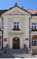 English: Świebodzice - Entrance to Town Hall Polski: Świebodzice - Wejście do ratusza