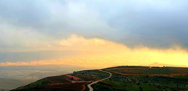 בקעת הירדן ומזרח השומרון במבט ממצפה שלושת הימים