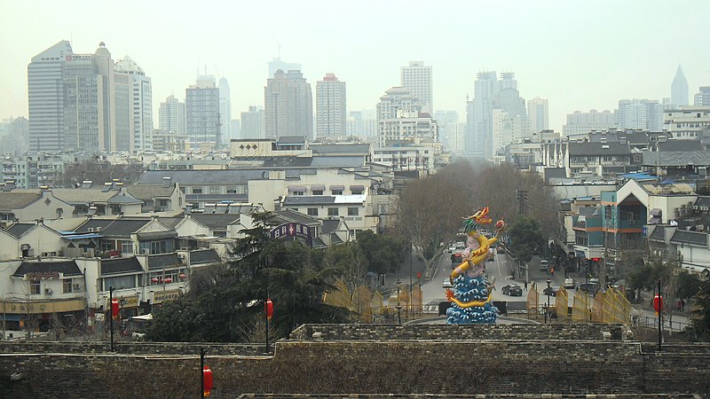 File:中华门上北望南京城.jpg