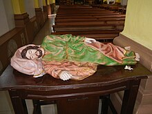 Sleeping Joseph in San Miguel Church, Manila 0353jfManila Malacanang San Miguel Church Barangays Laurel Streetfvf 06.jpg