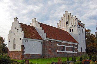 Ellinge Village in Southern Denmark, Denmark