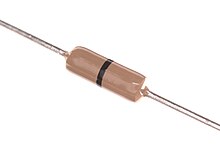 Zero-ohm axial lead resistor 0 ohm axial resistor.jpg