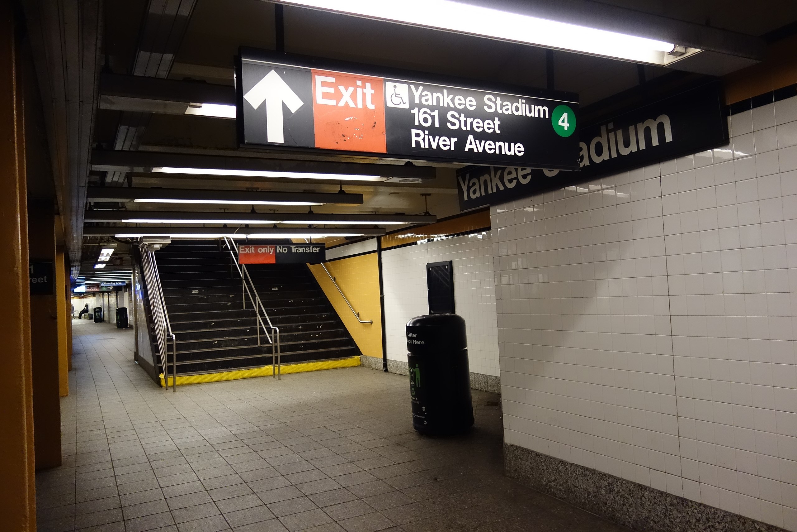 Subway Stop on 161st Street that Leads To Yankee Stadium IV