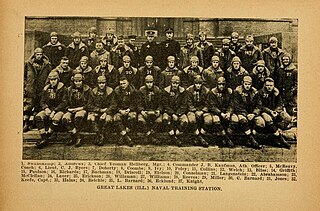 <span class="mw-page-title-main">1918 Great Lakes Navy Bluejackets football team</span> American college football season