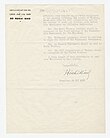 Ho Chi Minh's letter to US Secretary of State, 1945 Oct 22, Page 3, with signature