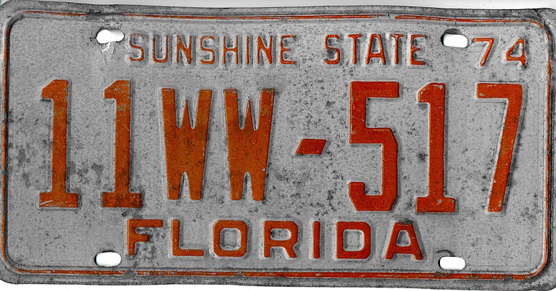 File:1974 Florida license plate 11WW~517.jpg