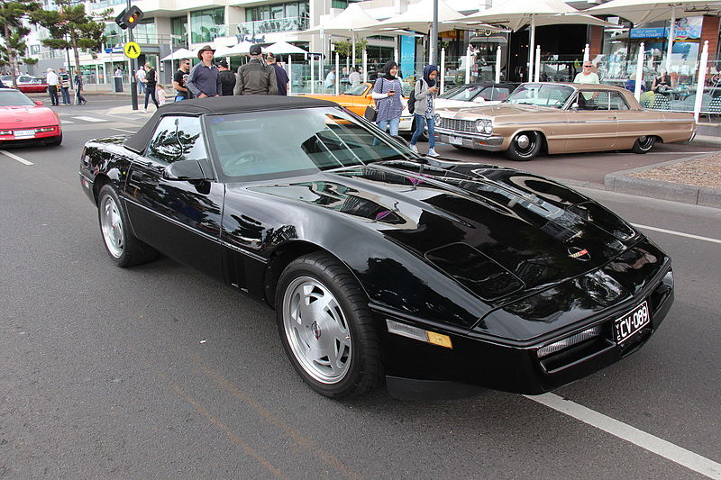 File:1989 Chevrolet C4 Corvette Convertible (23415817706).jpg