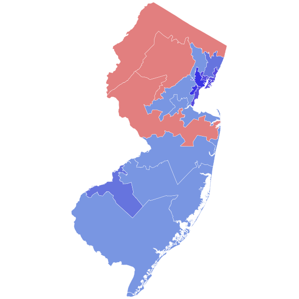 File:1996 United States Senate election in New Jersey by Congressional District.svg