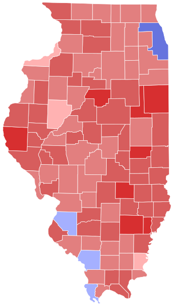 File:2010 United States Senate special election in Illinois results map by county.svg